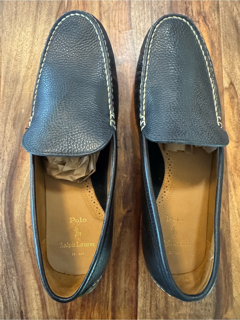 Ralph Lauren Polo Men’s Redden Leather Driving Shoe Size 13D EUC